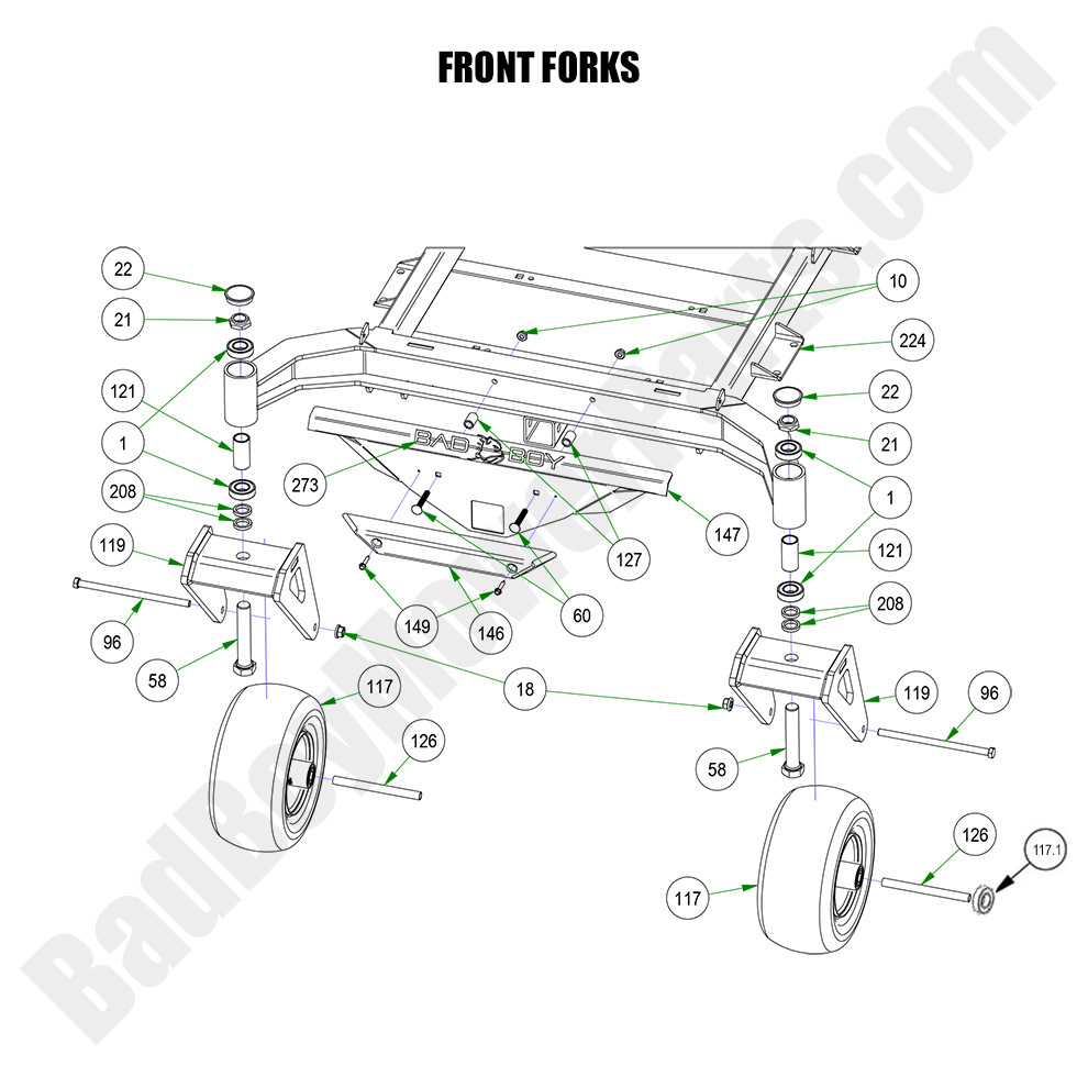 2023 Rebel - Front Forks